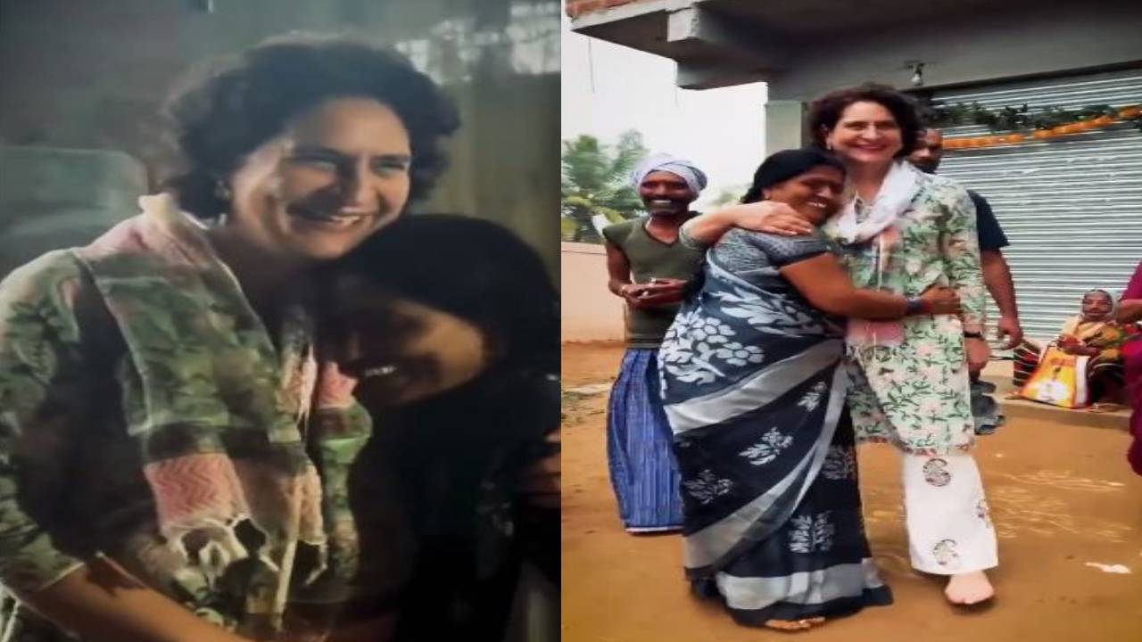 Priyanka Gandhi : రైతు ఇంటికి వెళ్లిన ప్రియాంక గాంధీ.. ఆప్యాయంగా పలకరించడంతో సంబరపడిపోయిన కుటుంబం Priyanka Gandhi : రైతు ఇంటికి వెళ్లిన ప్రియాంక గాంధీ.. ఆప్యాయంగా పలకరించడంతో సంబరపడిపోయిన కుటుంబం