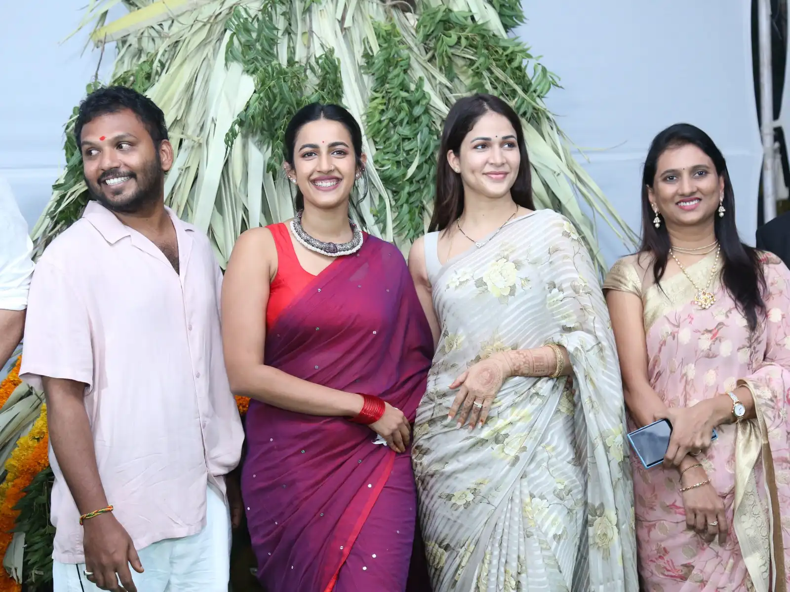 Niharika as a Producer New Movie Opening Ceremony