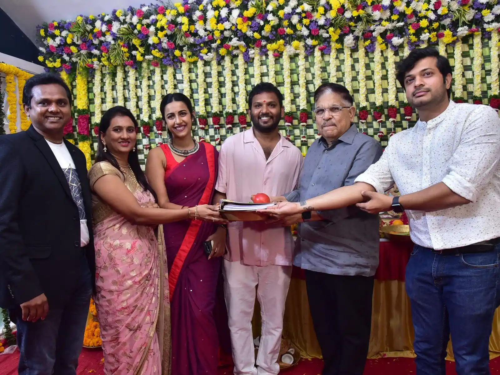 Niharika as a Producer New Movie Opening Ceremony