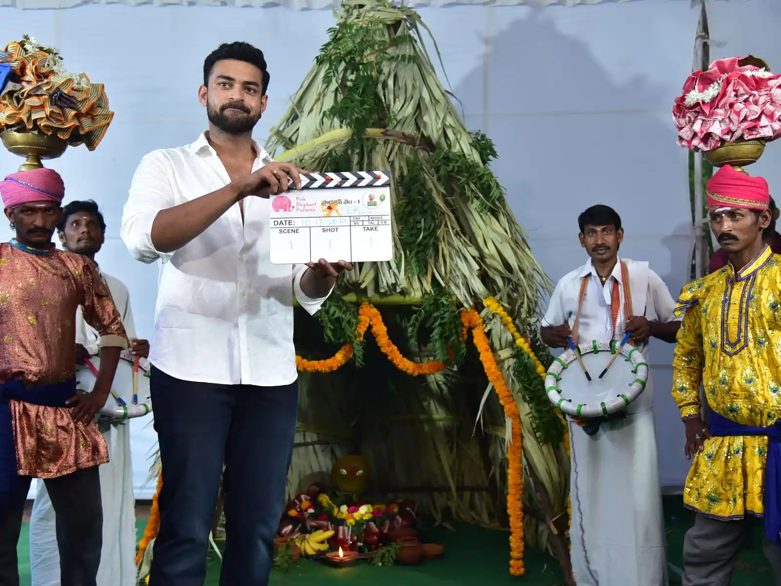 Niharika as a Producer New Movie Opening Ceremony