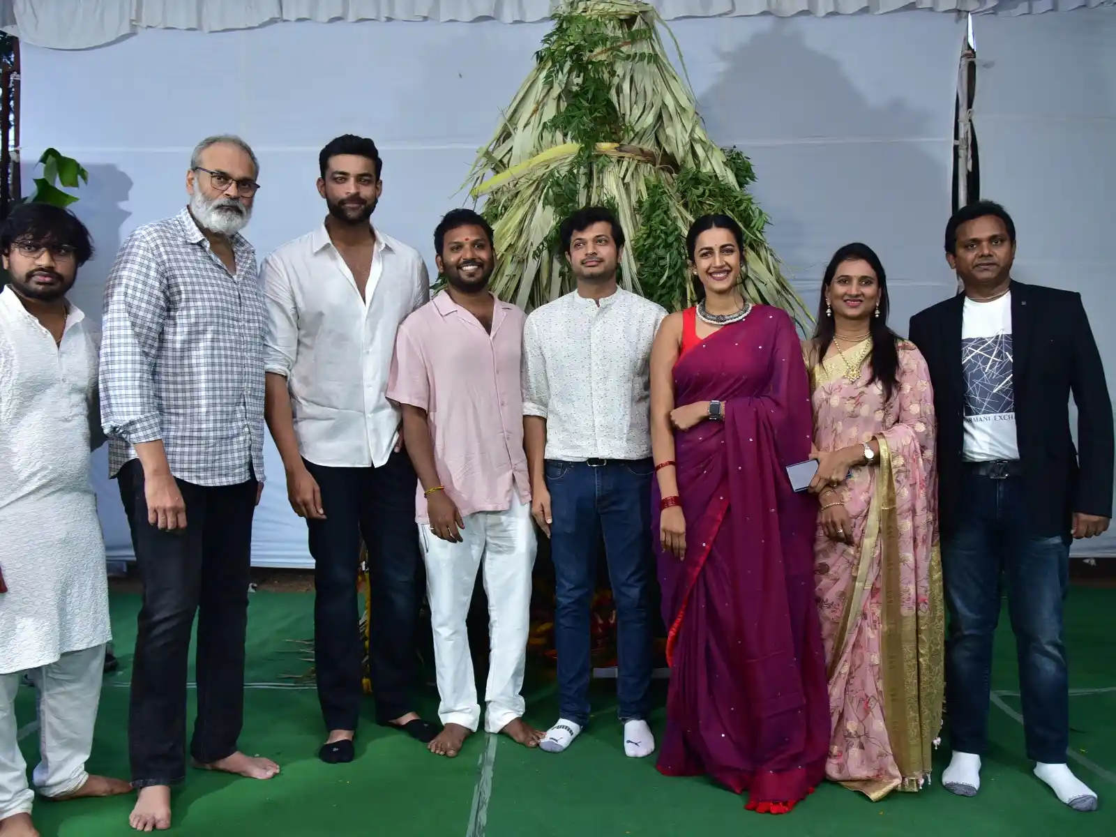 Niharika as a Producer New Movie Opening Ceremony