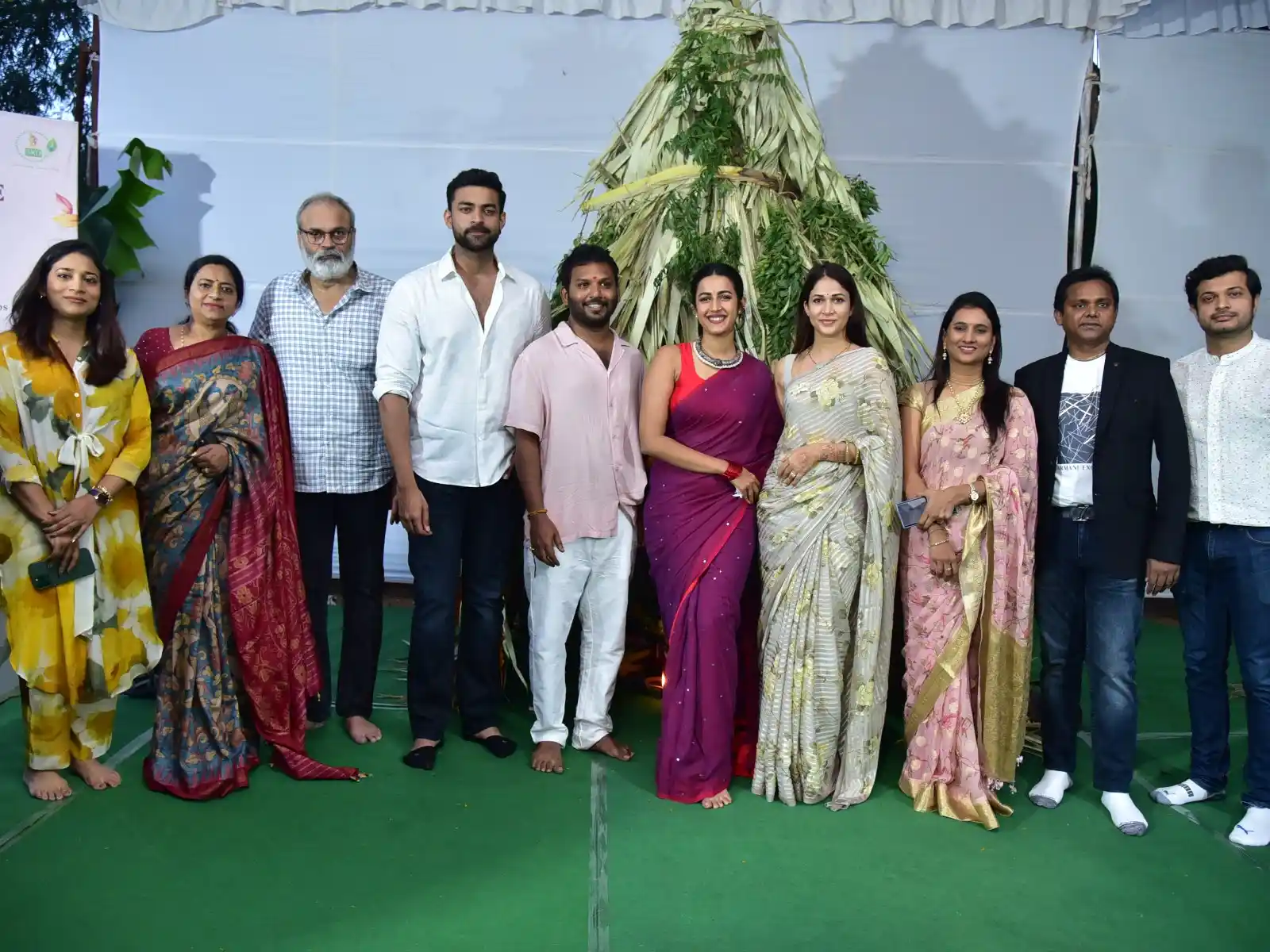 Niharika as a Producer New Movie Opening Ceremony
