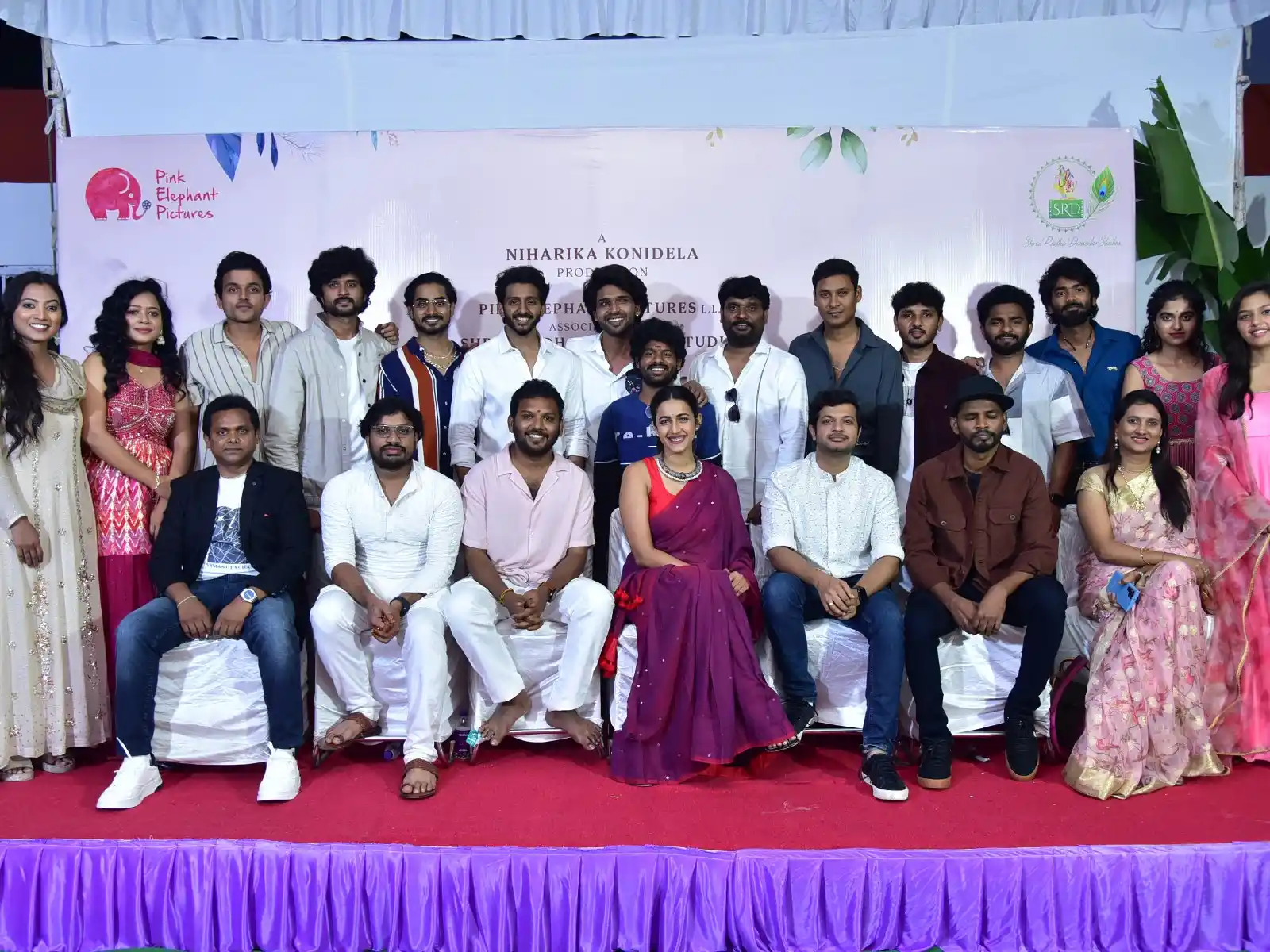 Niharika as a Producer New Movie Opening Ceremony