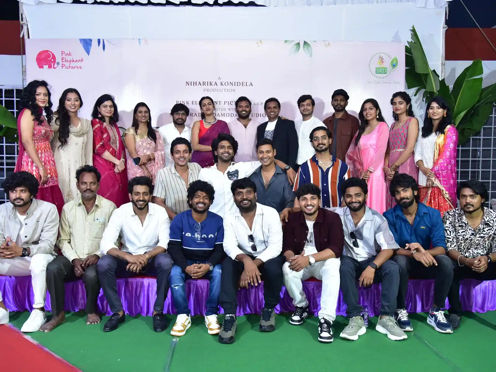 Niharika as a Producer New Movie Opening Ceremony