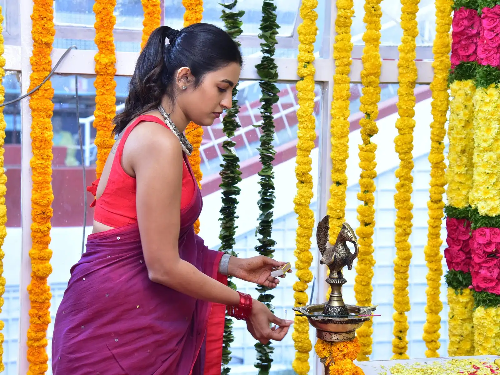 Niharika as a Producer New Movie Opening Ceremony