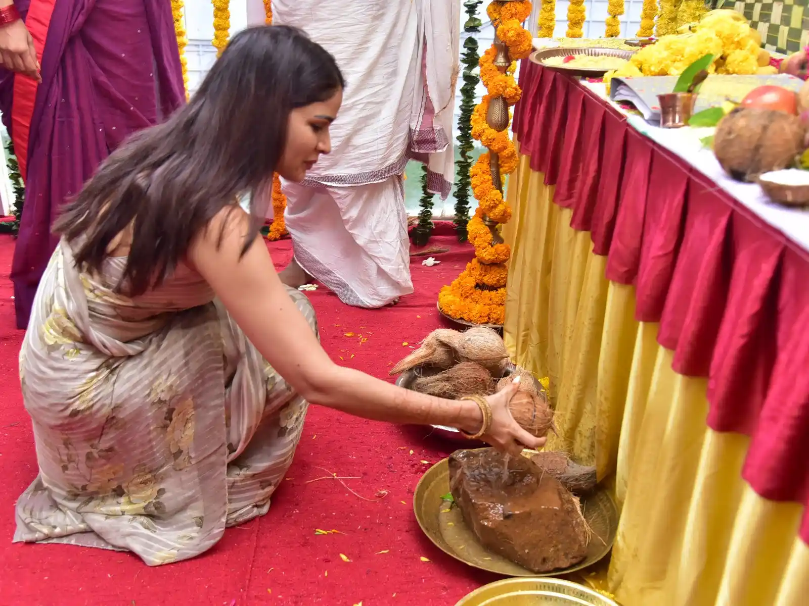 Niharika as a Producer New Movie Opening Ceremony