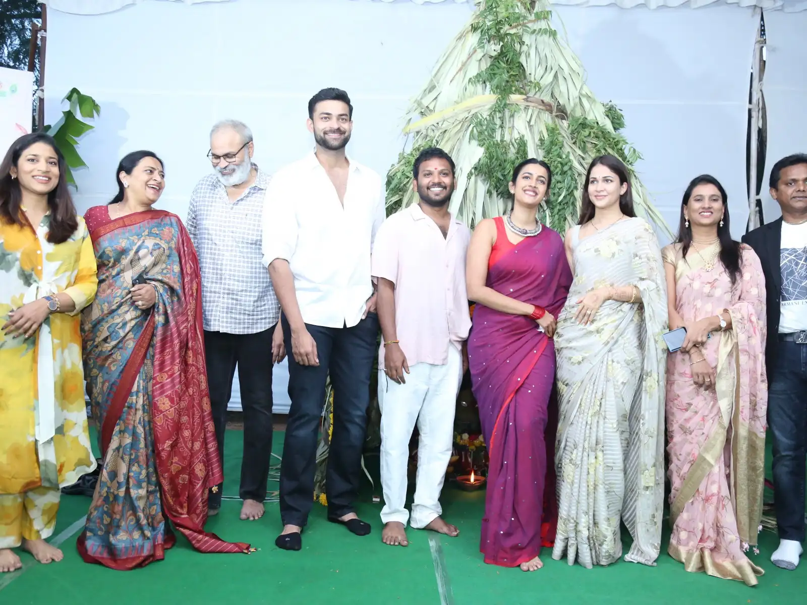 Niharika as a Producer New Movie Opening Ceremony