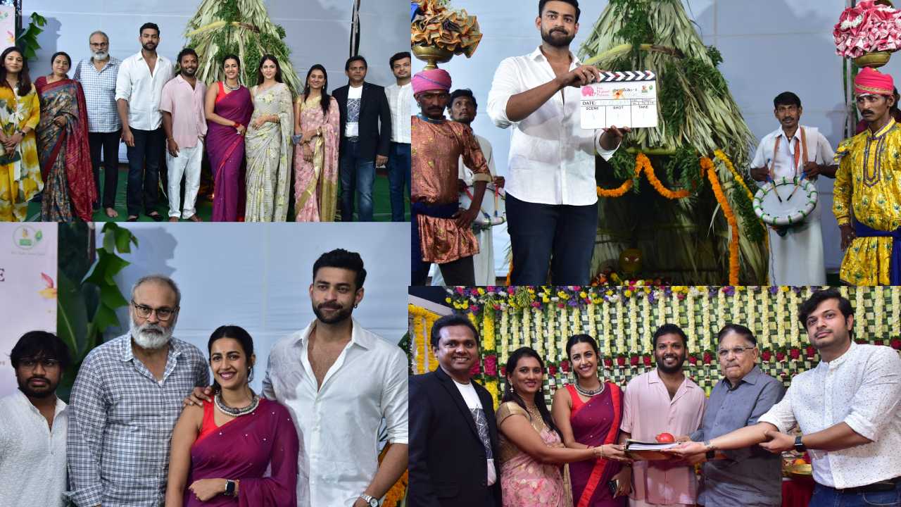 Niharika New Movie Opening : నిర్మాతగా నిహారిక కొత్త సినిమా ప్రారంభం.. పూజా కార్యక్రమం ఫొటోలు..