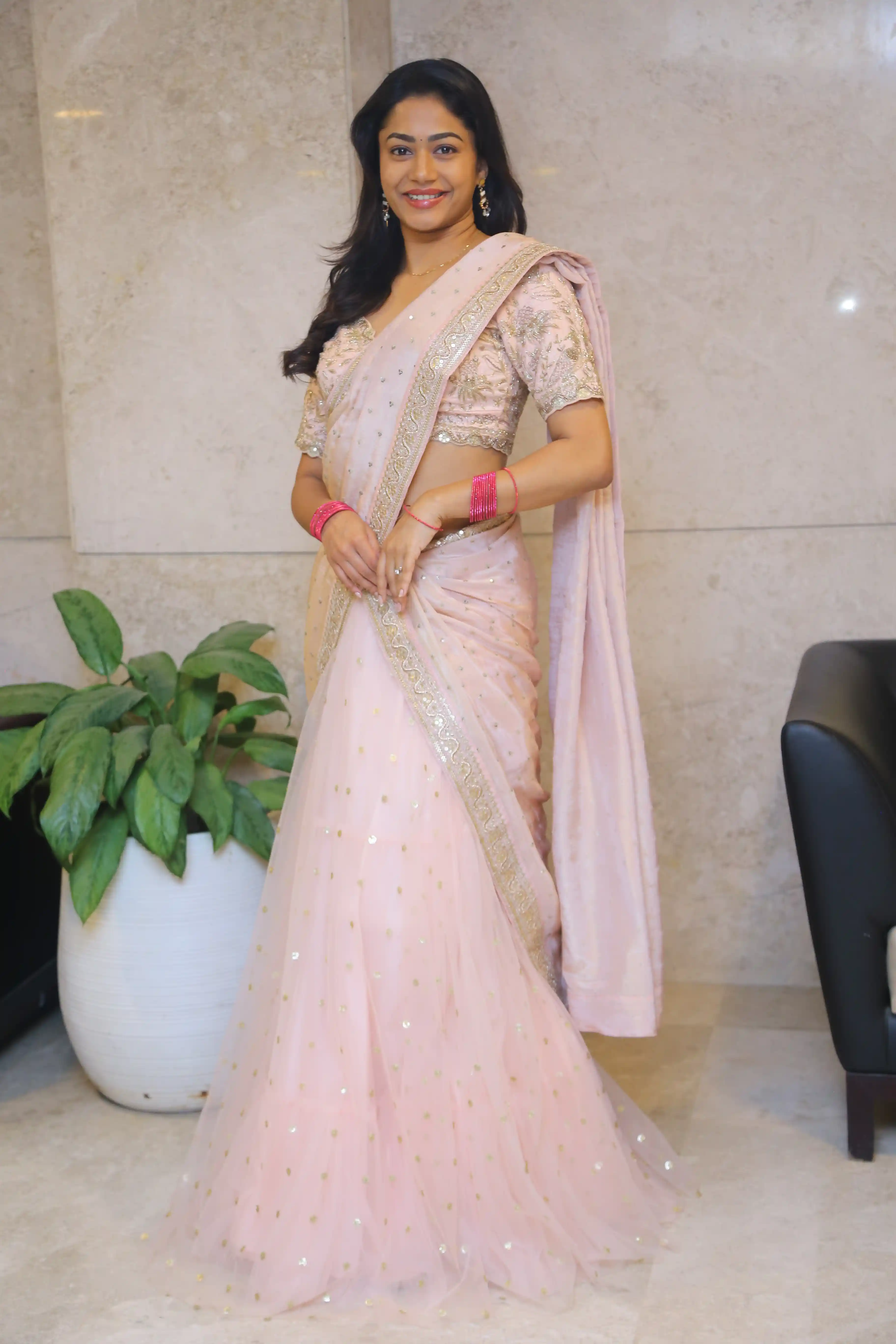 Payal Radha Krishna Photos at Ala Ninnu Cheri Movie Pre Release Event video