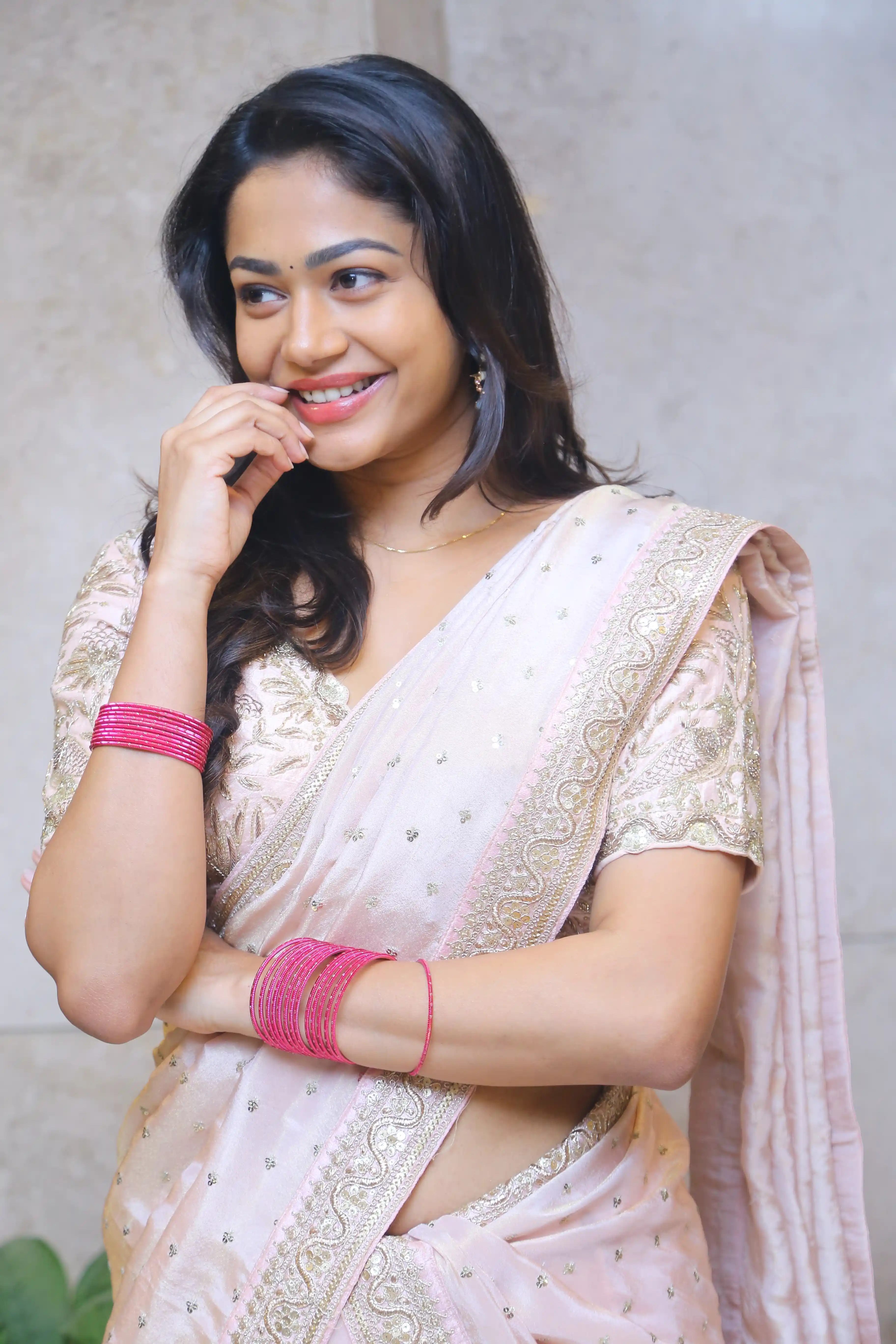 Payal Radha Krishna Photos at Ala Ninnu Cheri Movie Pre Release Event video