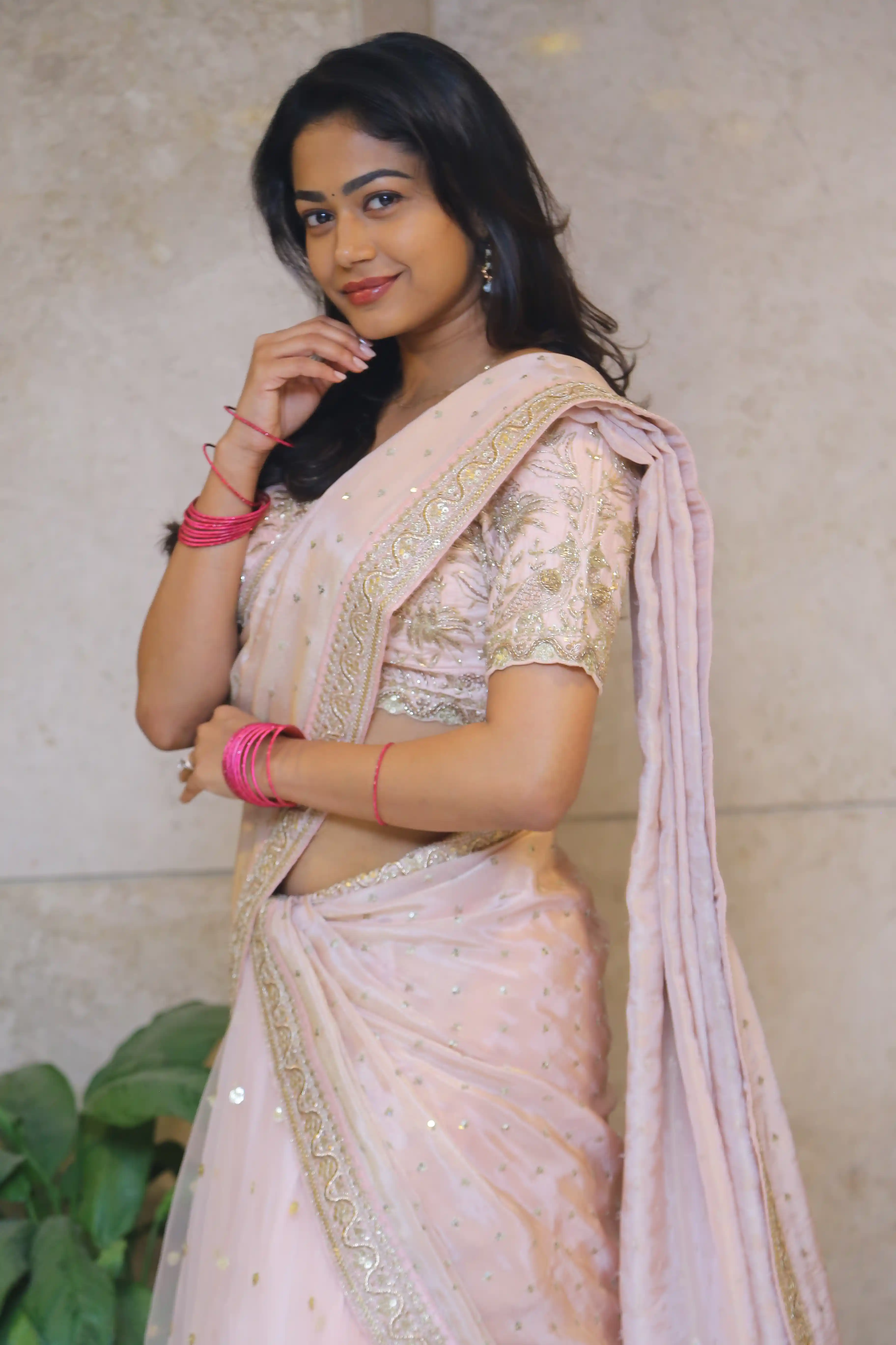 Payal Radha Krishna Photos at Ala Ninnu Cheri Movie Pre Release Event video
