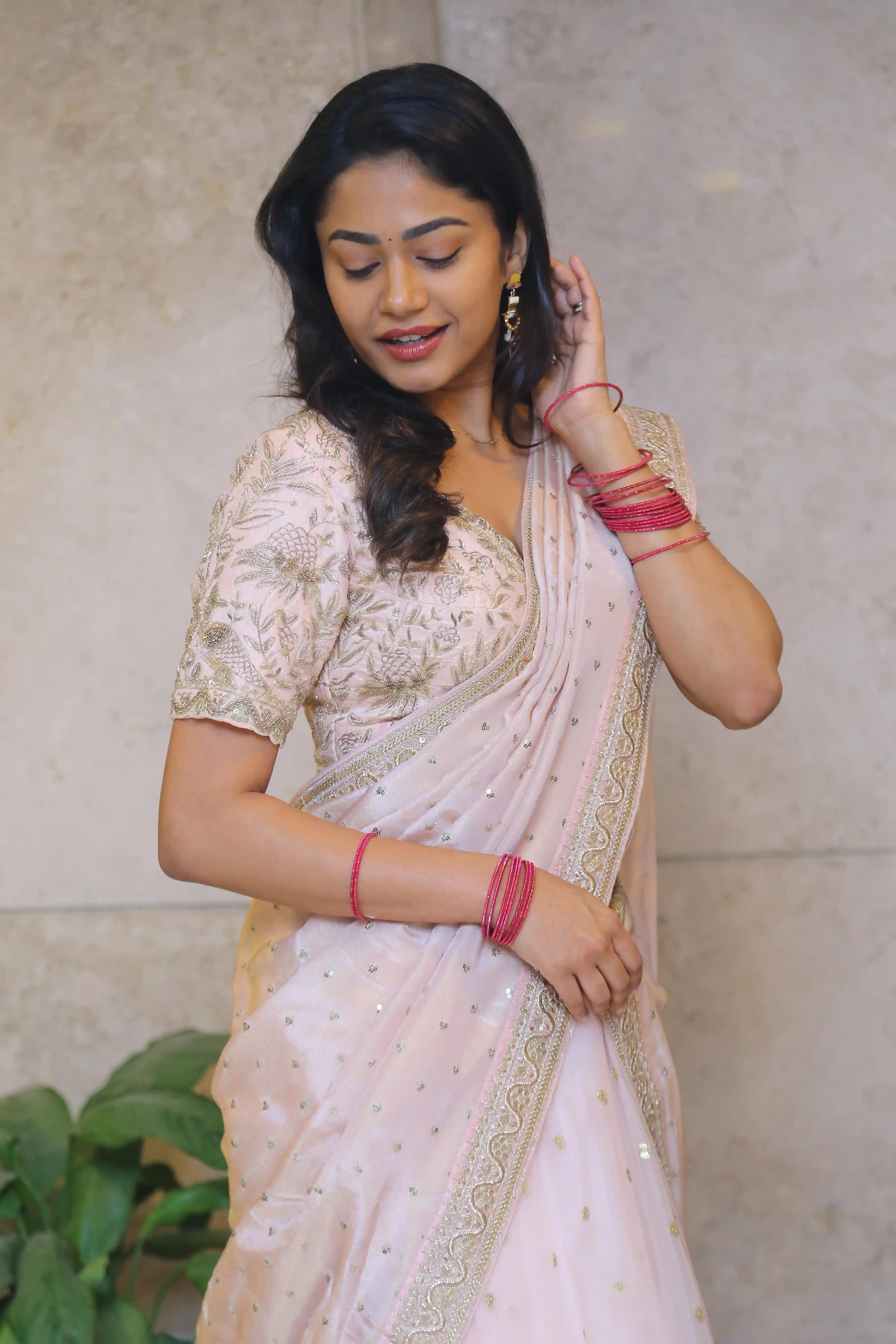 Payal Radha Krishna Photos at Ala Ninnu Cheri Movie Pre Release Event video