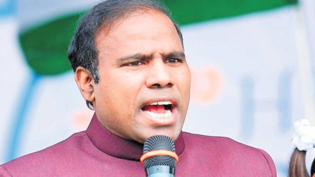 Praja Shanti Party President KA Paul