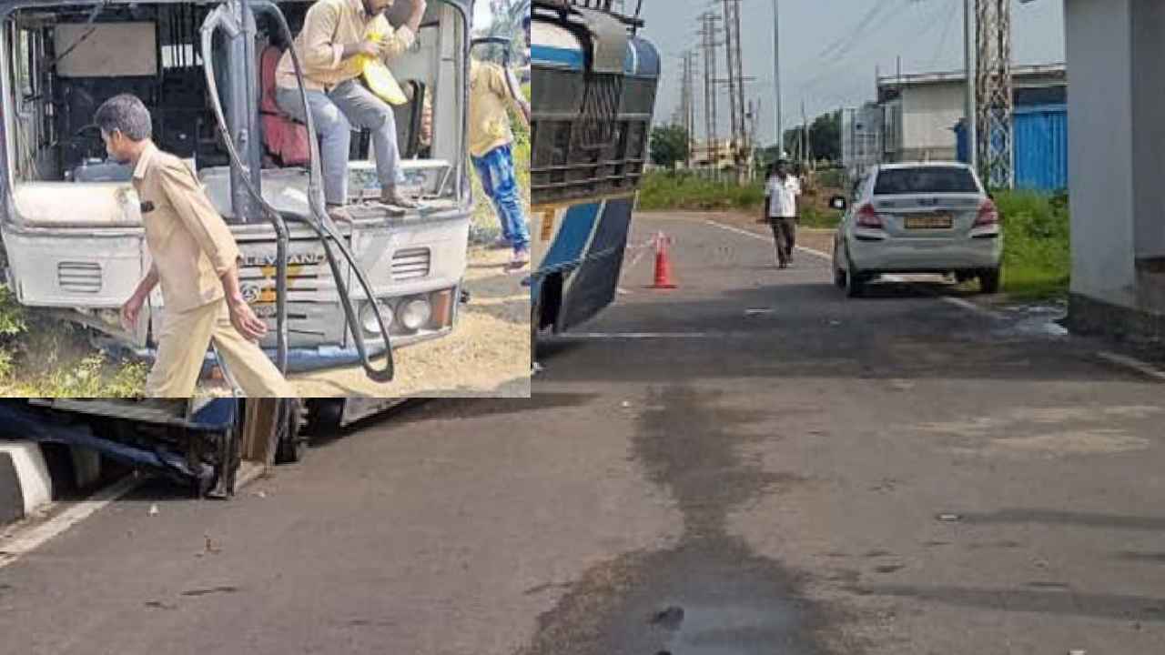 Anantapur RTC Bus Mishap : అనంతపురంలో ఆర్టీసీ బస్సు బీభత్సం.. వాహనాల మీదకు దూసుకెళ్లిన బస్సు, ఒకరు మృతి, ముగ్గురి పరిస్థితి విషమం Anantapur RTC Bus Mishap : అనంతపురంలో ఆర్టీసీ బస్సు బీభత్సం.. వాహనాల మీదకు దూసుకెళ్లిన బస్సు, ఒకరు మృతి, ముగ్గురి పరిస్థితి విషమం