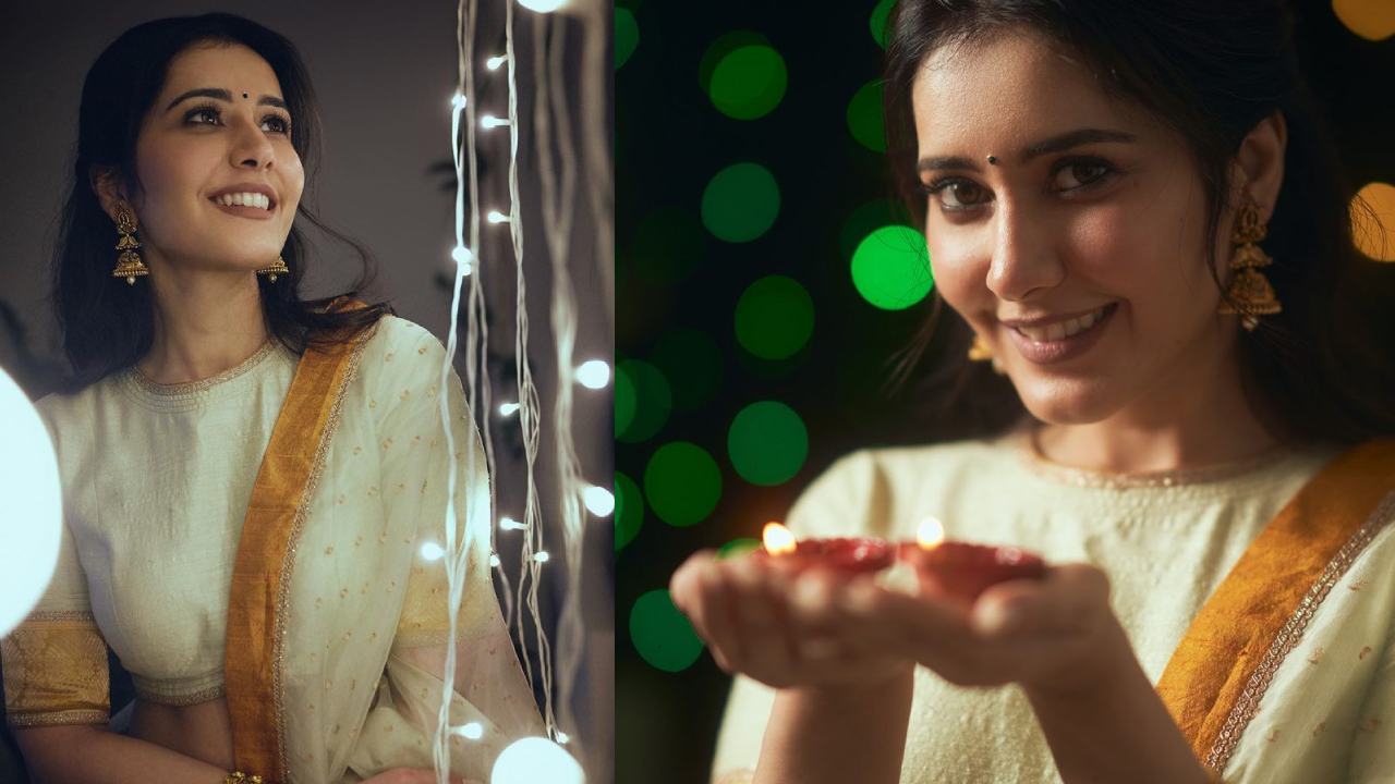 Raashii Khanna : రాశీఖన్నా దీపావళి స్పెషల్ ట్రెడిషినల్ ఫొటోలు..