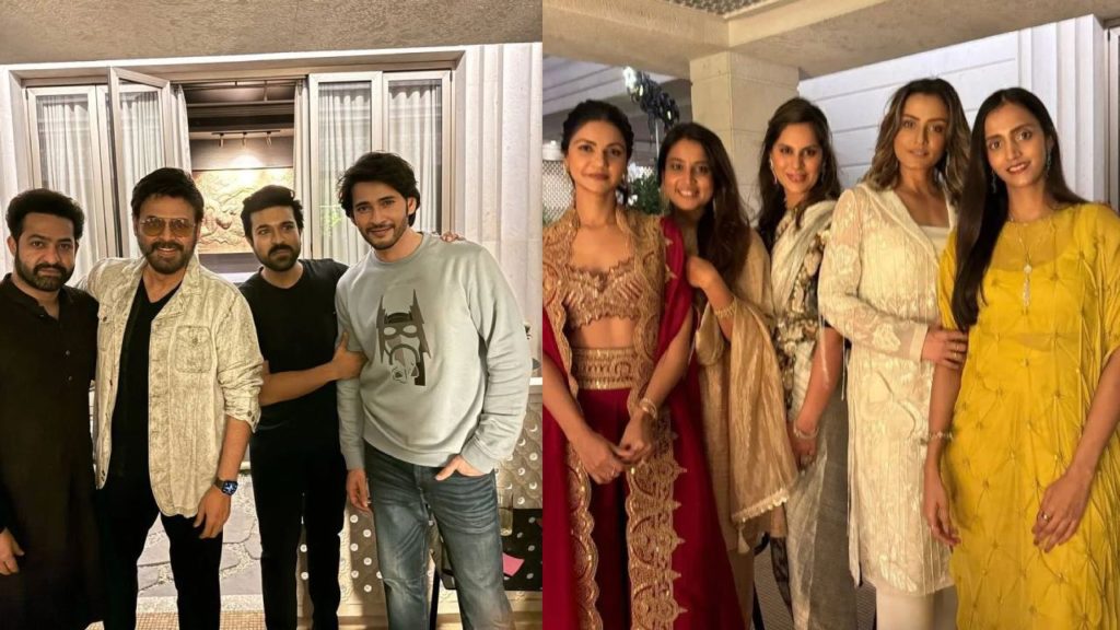 Ram Charan Upasana Couple Host a Special Diwali Party to Tollywood Celebrities