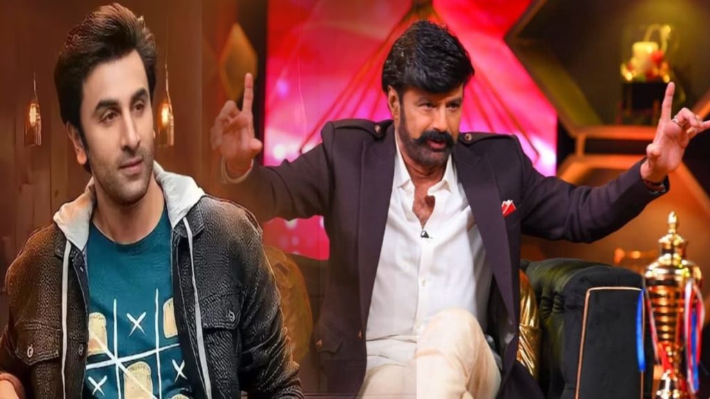 Ranbir Kapoor landed in hyderabad for Balakrishna Unstoppable talk show