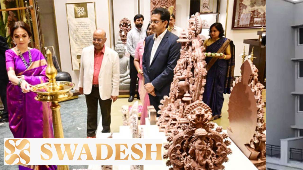 Reliance Swadesh Store : హైదరాబాద్లో రిలయన్స్ రిటైల్ ఫస్ట్ ‘స్వదేశ్’ స్టోర్.. నీతా అంబానీ చేతుల మీదుగా ప్రారంభం Reliance Swadesh Store : హైదరాబాద్లో రిలయన్స్ రిటైల్ ఫస్ట్ ‘స్వదేశ్’ స్టోర్.. నీతా అంబానీ చేతుల మీదుగా ప్రారంభం