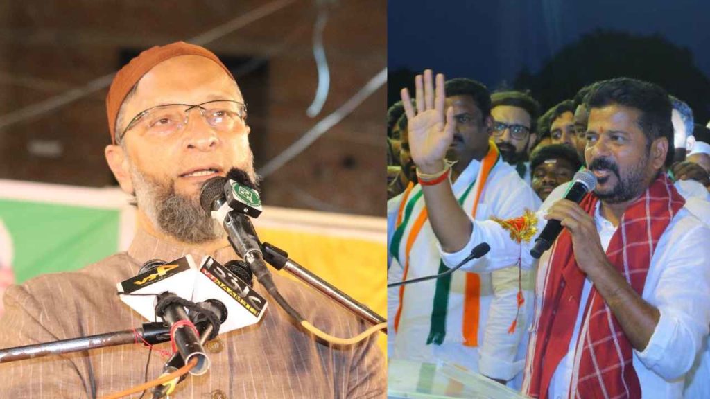 Revanth Reddy Challenge Asaduddin Owaisi