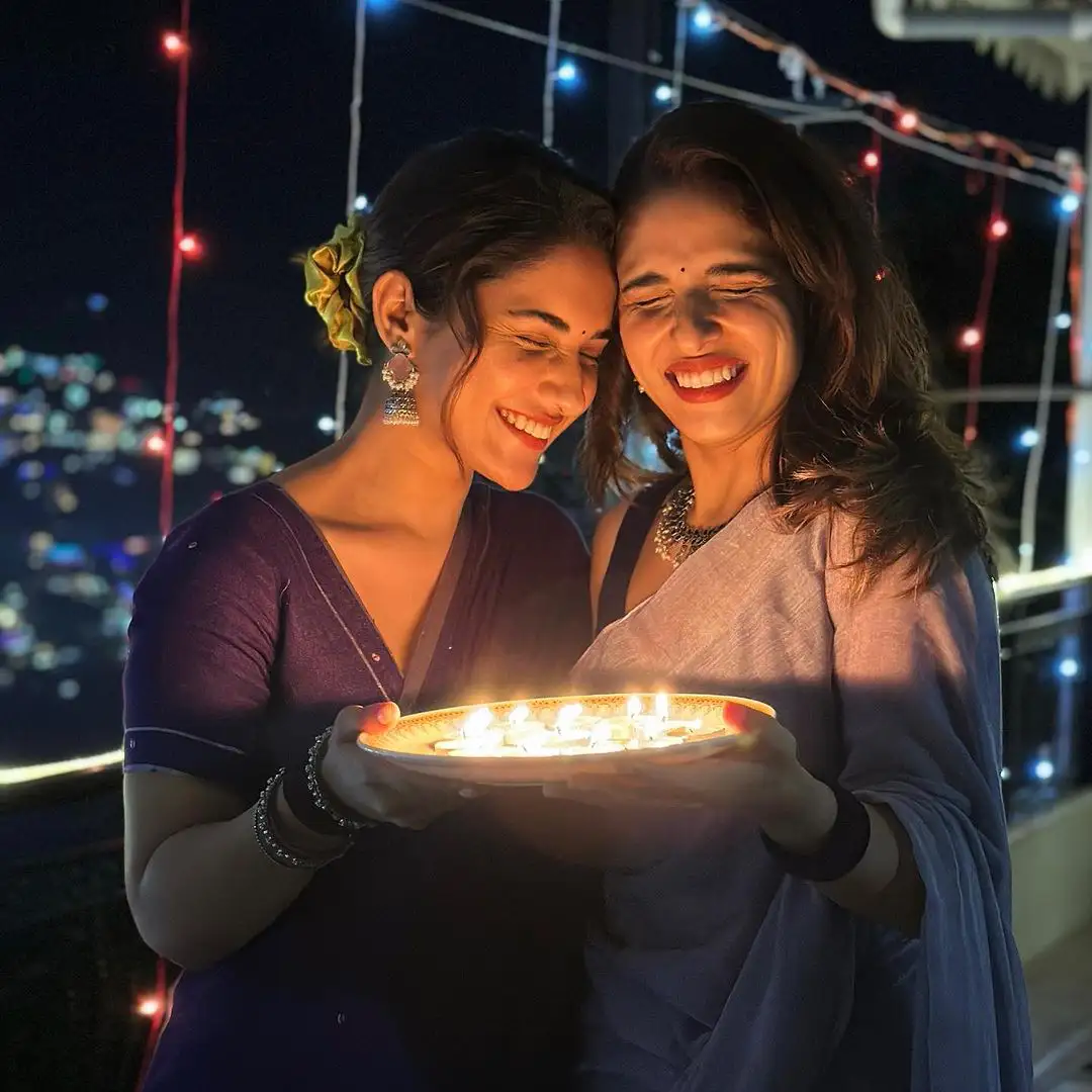 Ruhani Sharma Diwali Celebrations with Family