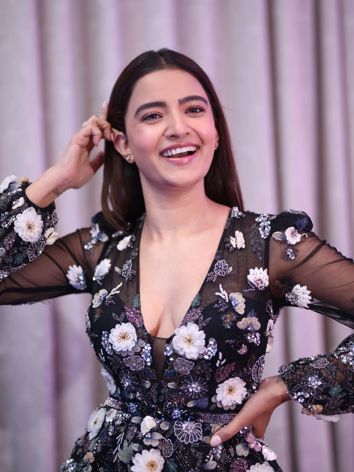 Rukshar Dhillon Photos at Spark Movie Promotions event