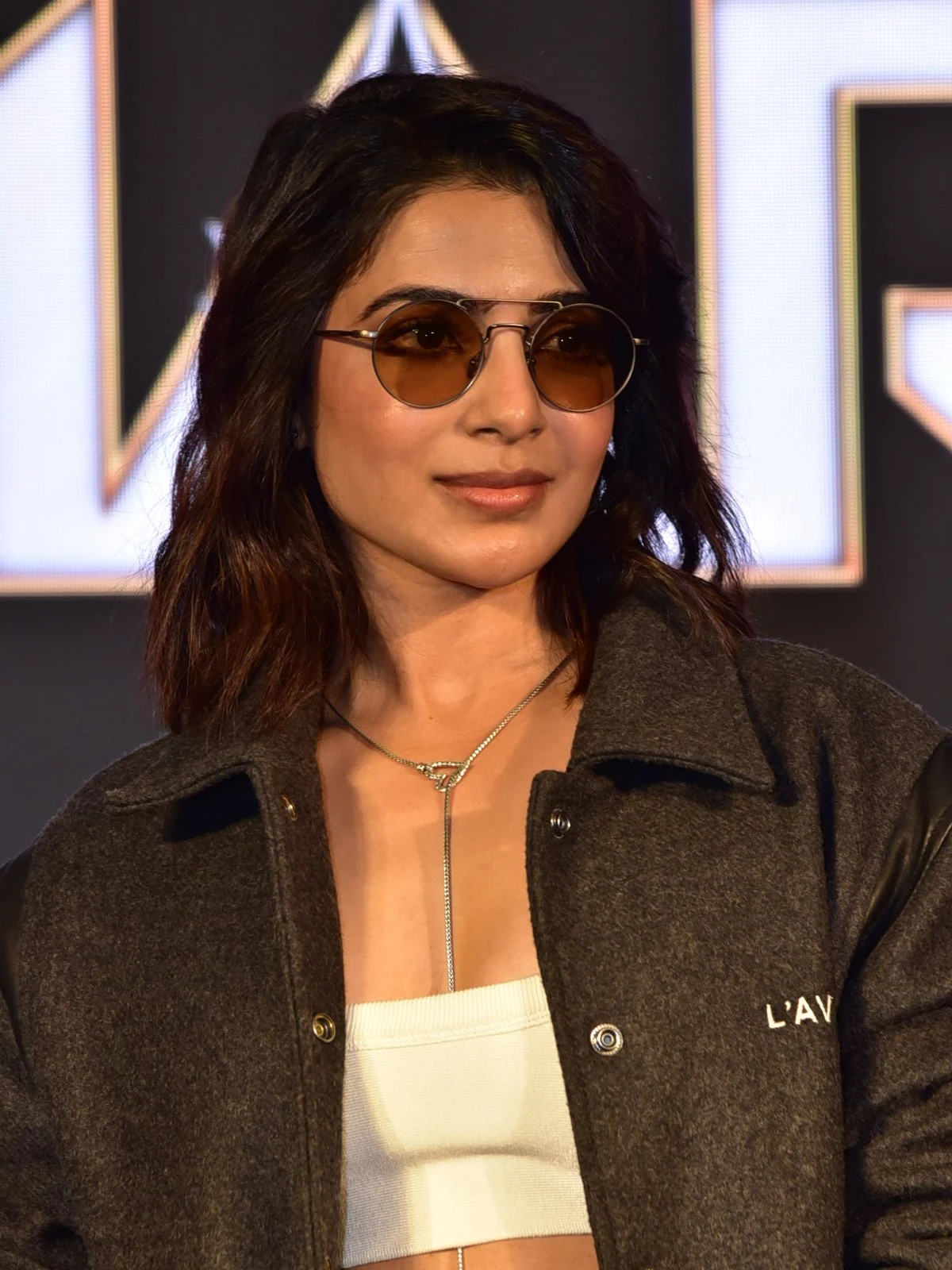 Samantha stylish look photos at The Marvels movie event