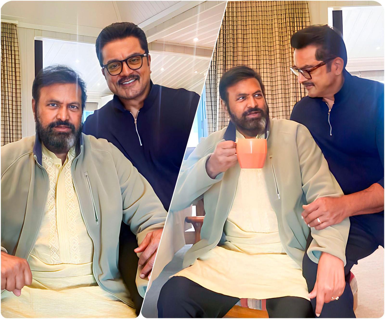 Sarathkumar Mohan Babu in Manchu Vishnu Kannappa Movie