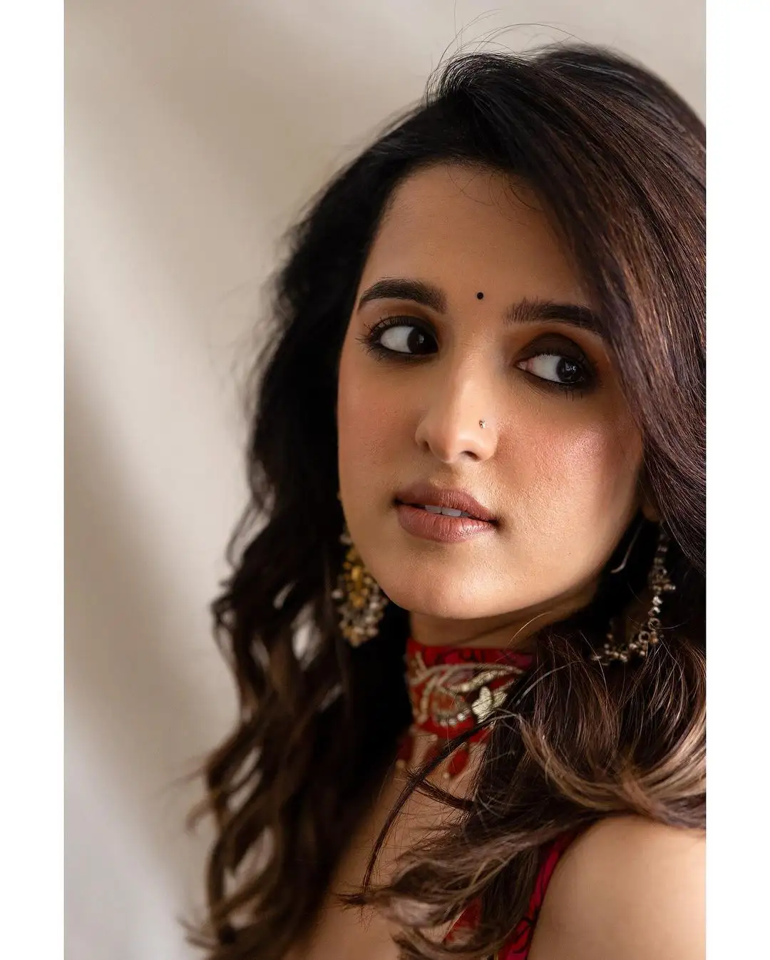 Shirley Setia Superb Looks in Ghagra Choli Dress