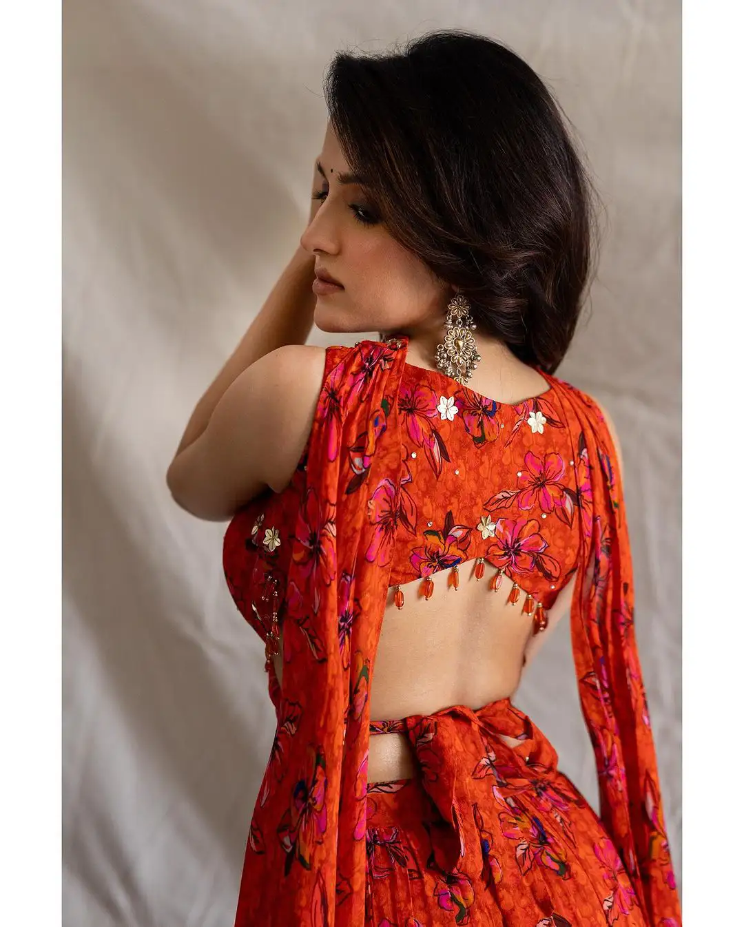 Shirley Setia Superb Looks in Ghagra Choli Dress