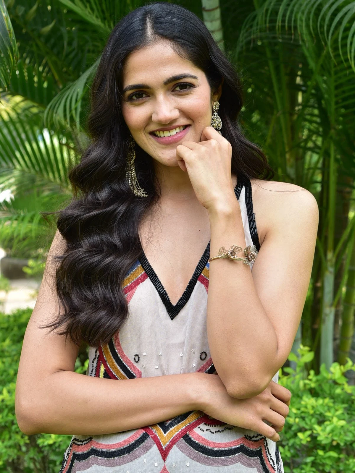 Simran Choudhary Photos at Atharva movie trailer launch event