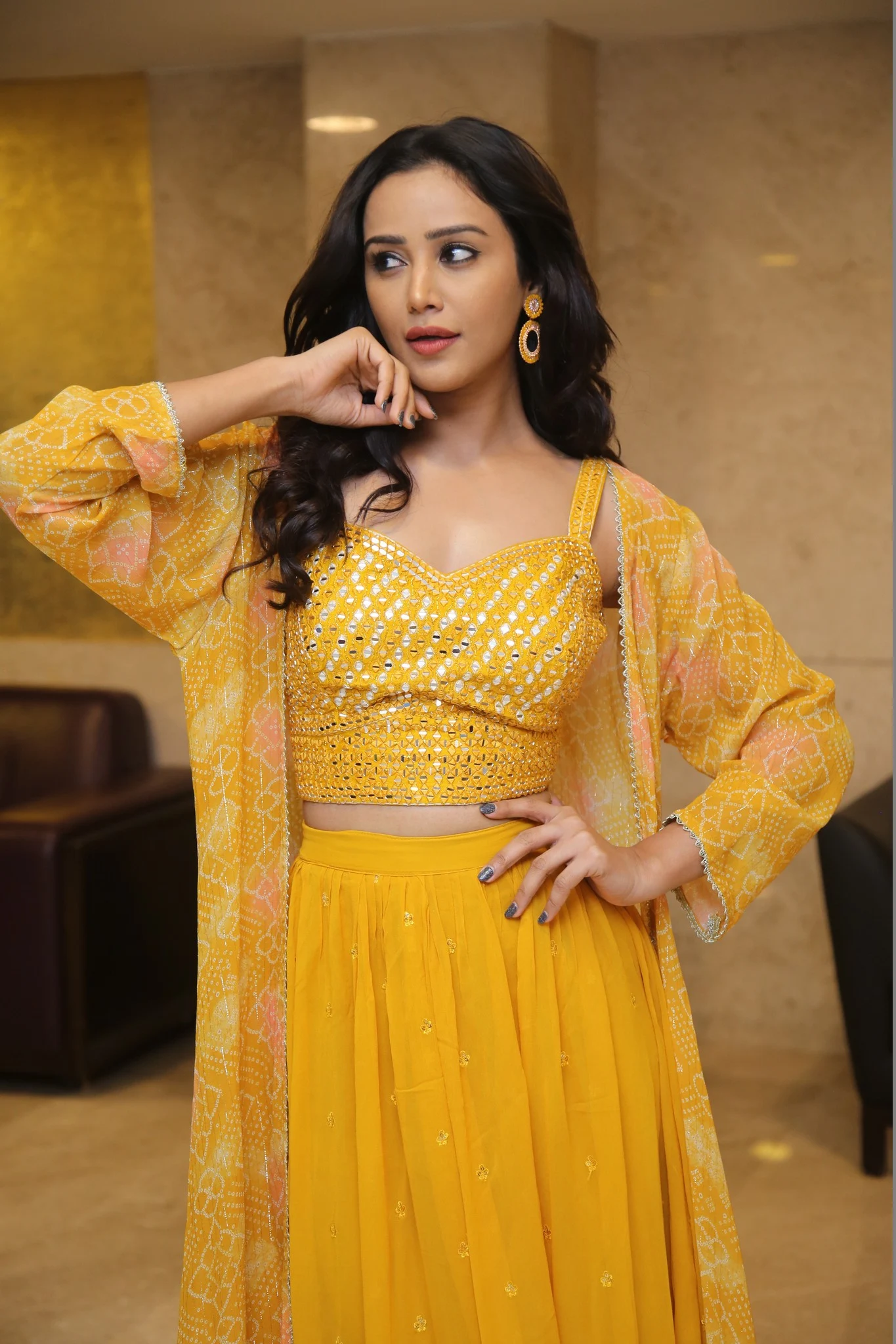 Simran Gupta Photos at Anveshi Movie Pre Release Event