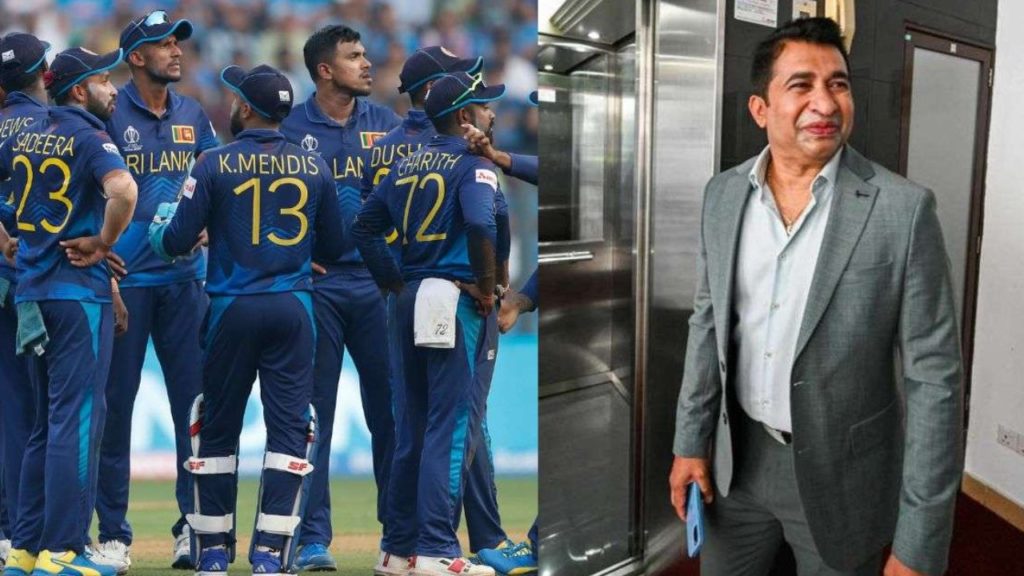 Sports Minister Roshan Ranasinghe