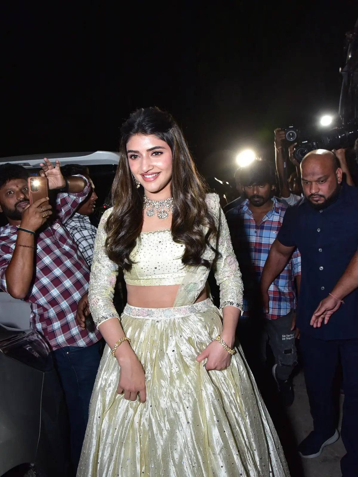 Sreeleela Photos at Balakrishna Bhagavanth Kesari Success Meet