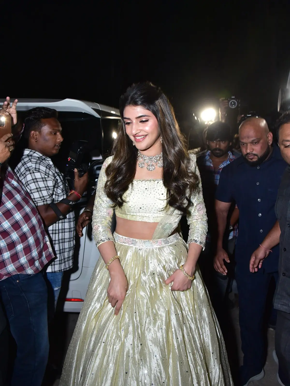 Sreeleela Photos at Balakrishna Bhagavanth Kesari Success Meet
