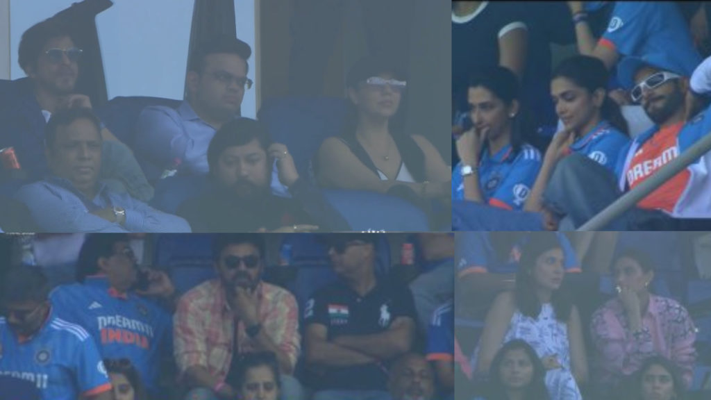 Tollywood to Bollywood celebrities at ODI World Cup 2023