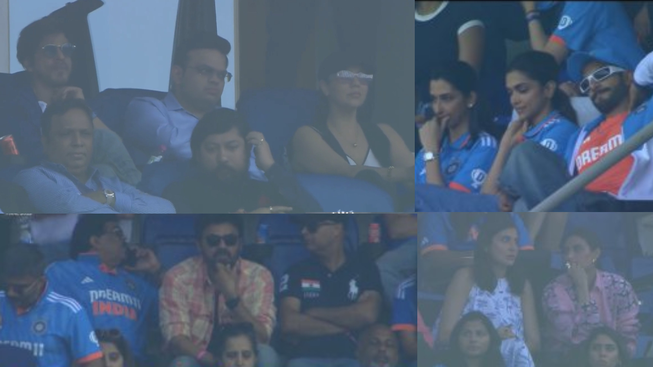 World Cup final : వరల్డ్ కప్ ఫైనల్ మ్యాచ్లో టాలీవుడ్ టు బాలీవుడ్ సెలబ్రిటీస్ సందడి.. World Cup final : వరల్డ్ కప్ ఫైనల్ మ్యాచ్లో టాలీవుడ్ టు బాలీవుడ్ సెలబ్రిటీస్ సందడి..