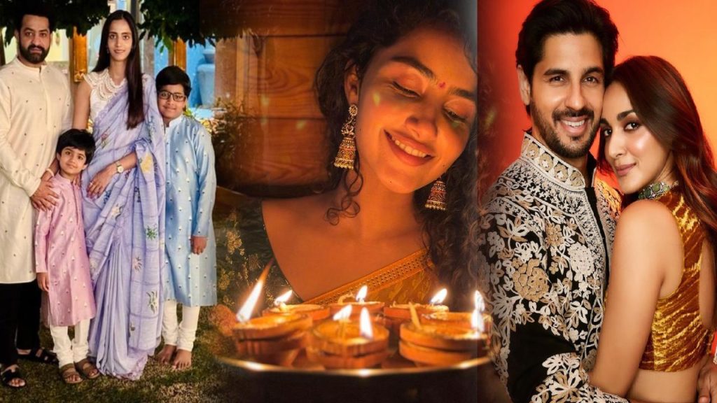 Tollywood to Bollywood celebrities diwali special photos