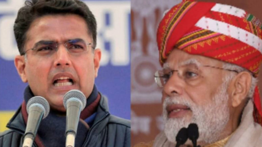 BJP is hit wicket says Sachin Pilot over PM modi run out remark