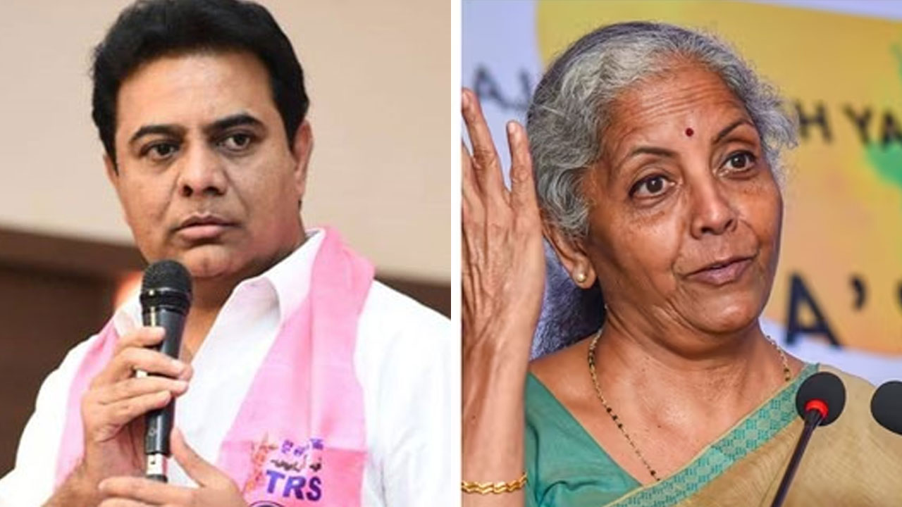 Nirmala to KTR: ఆదాయం సరే.. అప్పుల గురించి చెప్పండి.. కేటీఆర్కు నిర్మల స్ట్రాంగ్ కౌంటర్ Nirmala to KTR: ఆదాయం సరే.. అప్పుల గురించి చెప్పండి.. కేటీఆర్కు నిర్మల స్ట్రాంగ్ కౌంటర్