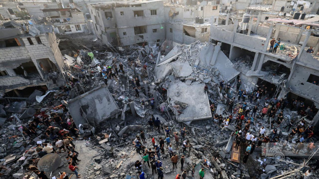 atleast 10k people died include 4k children in gaza over israel attack