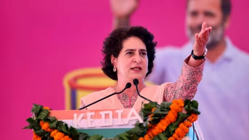 priyanka gandhi vadra received notice from election commission for remarks on pm modi