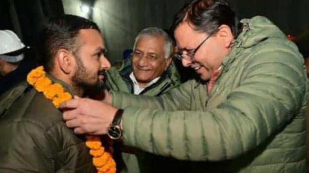 a rescued worker in uttarakhand tunnel said there is food for 25 days still inside