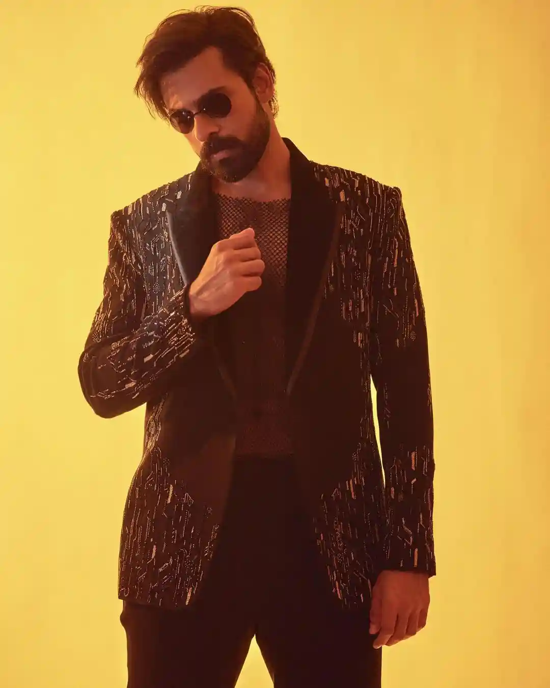 Vaishnav Tej Dashing Looks in Varun Lavanta Cocktail Party