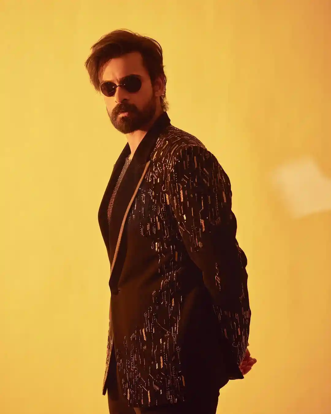 Vaishnav Tej Dashing Looks in Varun Lavanta Cocktail Party