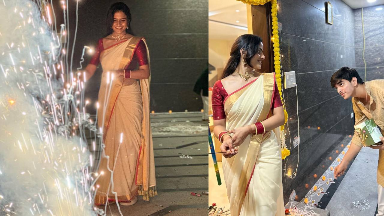 Vaishnavi Chaitanya : హీరోయిన్ అయిన తర్వాత మొదటి దీపావళి సెలబ్రేషన్స్.. ‘బేబీ’ వైష్ణవి తమ్ముడితో కలిసి.. Vaishnavi Chaitanya : హీరోయిన్ అయిన తర్వాత మొదటి దీపావళి సెలబ్రేషన్స్.. ‘బేబీ’ వైష్ణవి తమ్ముడితో కలిసి..