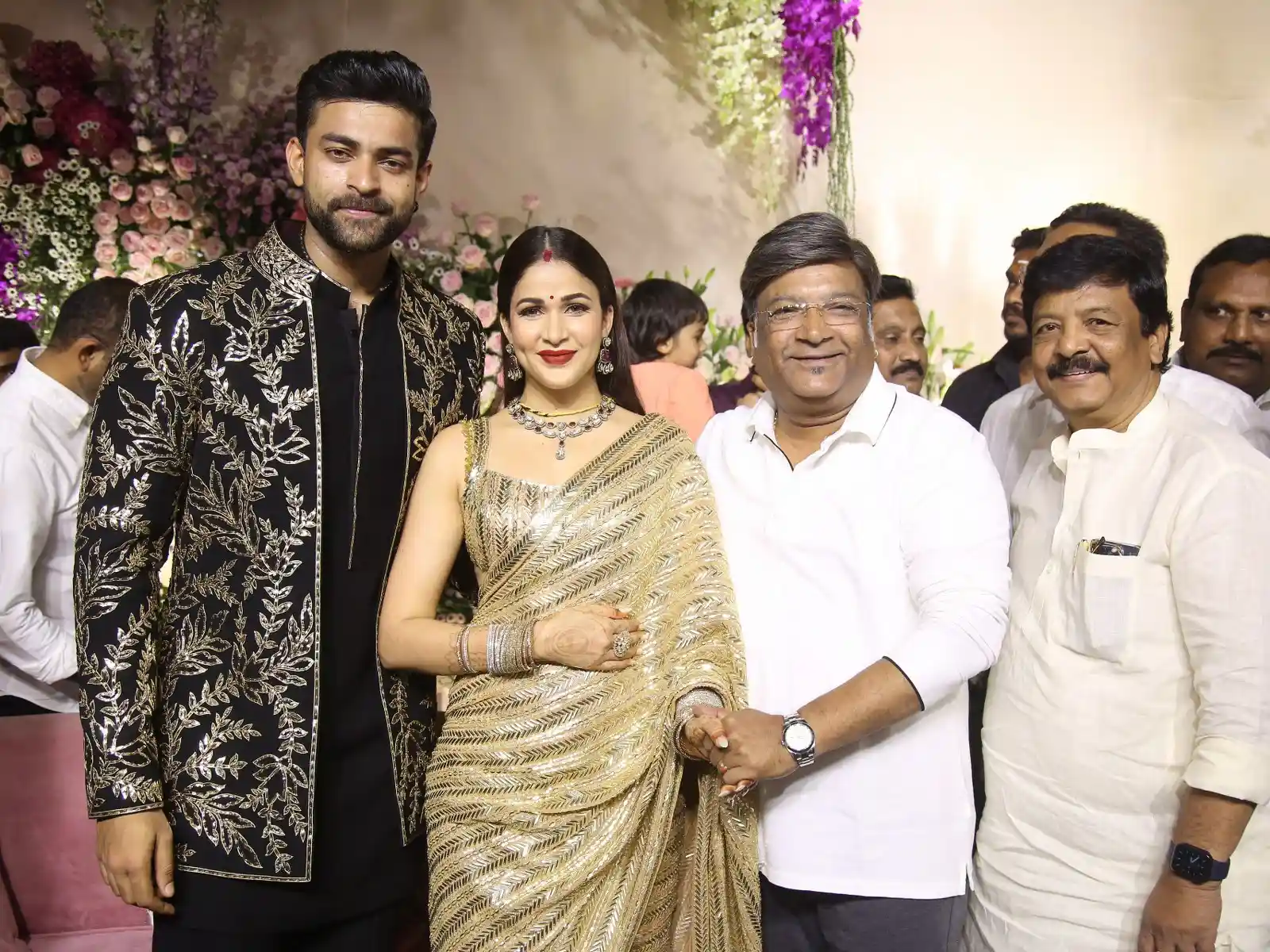Varun Lavanya Wedding Reception