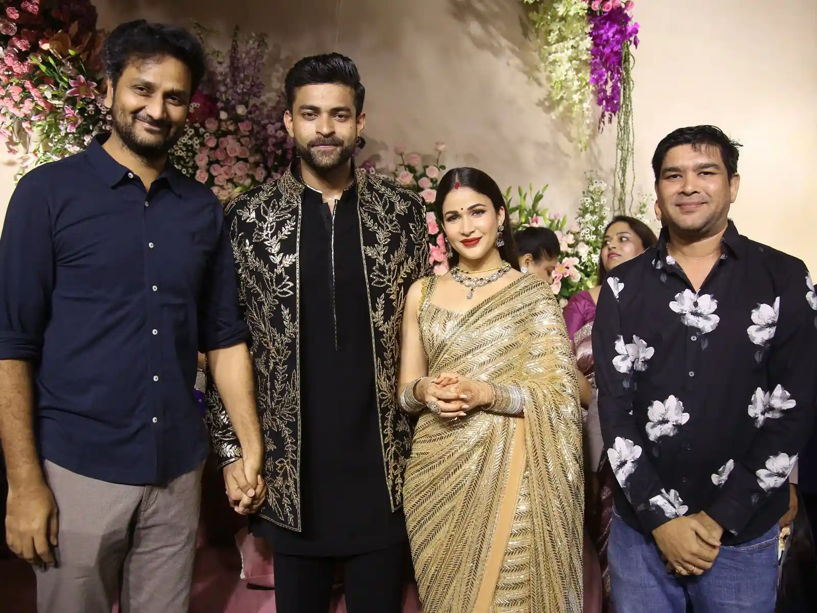 Varun Lavanya Wedding Reception
