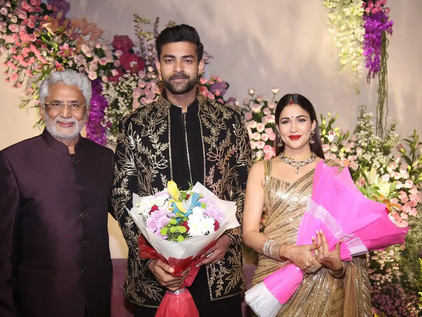 Varun Lavanya Wedding Reception