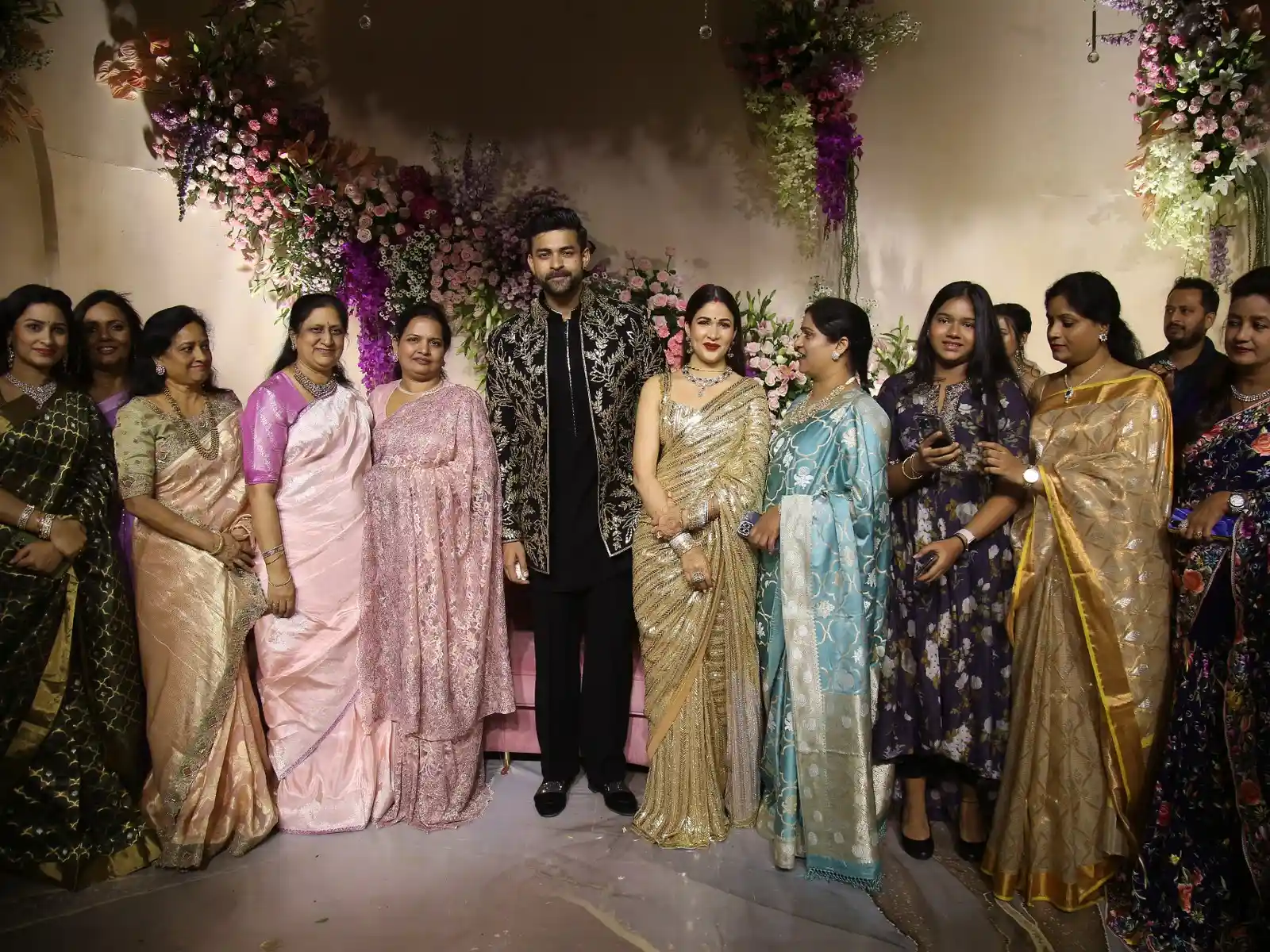 Varun Lavanya Wedding Reception