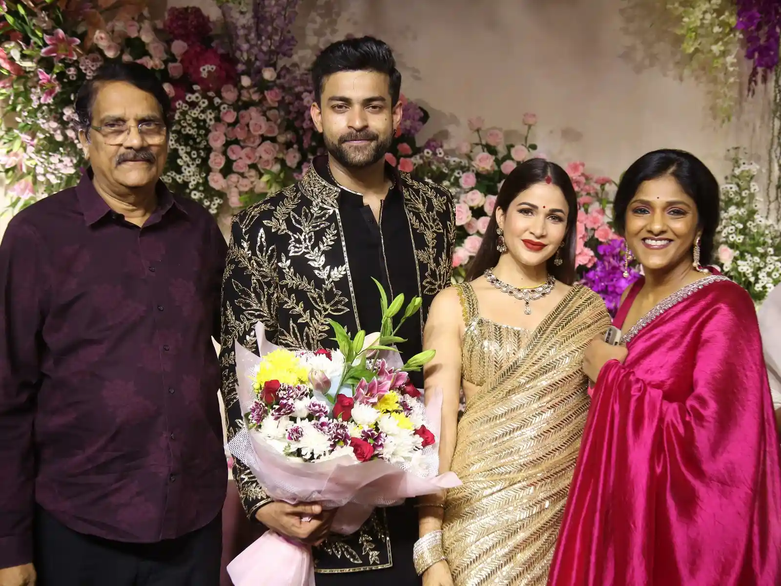 Varun Lavanya Wedding Reception